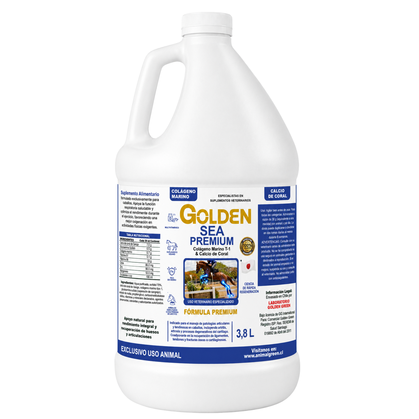 Golden Sea Pet  – Jarabe 3,8 Litros